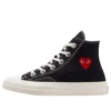 Converse x Comme des Garçons PLAY Chuck 70 Hi “Single Heart Black”