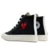 Converse x Comme des Garçons PLAY Chuck 70 Hi “Single Heart Black”