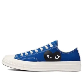 Converse X Comme Des Garons PLAY Chuck 70 Low “Azul Preto”