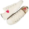 Converse x Comme des Garçons PLAY Chuck 70 Ox “Single Heart Milk”
