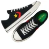 Converse x Daily Paper Star Player Low OX “Preto”
