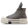 Converse x DRKSHDW DBL DRKSTR OVERDYE Chuck 70 Canela Alta “Cinza Branco”