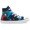 Converse x Geography Class Chuck Taylor All Star High “Azul Vermelho Amarelo”