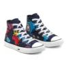 Converse x Geography Class Chuck Taylor All Star High “Azul Vermelho Amarelo”