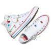 Converse x Hello Kitty And Friends Chuck Taylor All Star Charmed “Branco Vermelho Amarelo”