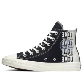 Converse x Love Fearlessly Chuck Taylor All Star “Preto Branco” Converse x Love Fearlessly Chuck Taylor All Star “Preto Branco”