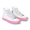 Converse x Miley Cyrus Chuck Taylor All Star High “Branco Rosa”