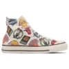 Converse x NBA Chuck Taylor All Star Hi “Off White Multicolorido”