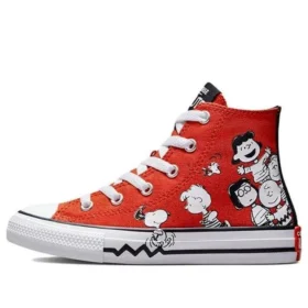 Converse x Peanut Chuck Taylor All Star “Branco Vermelho Preto”