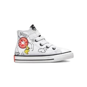 Converse x Peanuts Chuck Taylor All Star “Branco Preto Vermelho”