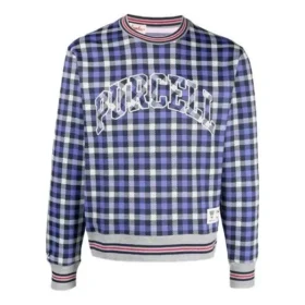 Converse x Todd Snyder Série Crossover para Homem, Padrão Xadrez, Camisa de Manga Comprida Larga, Azul Converse x Todd Snyder Série Crossover para Homem, Padrão Xadrez, Camisa de Manga Comprida Larga, Azul