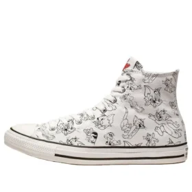 Converse x Tom and Jerry Chuck Taylor All Star High “Branco” Converse x Tom and Jerry Chuck Taylor All Star High “Branco”