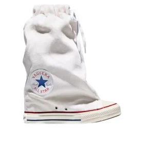 Converse x Vaquera Chuck Taylor All Star XHi Slouch Wedge “Branco” Converse x Vaquera Chuck Taylor All Star XHi Slouch Wedge “Branco”
