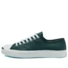 Cor sazonal em couro Jack Purcell “Verde Branco”