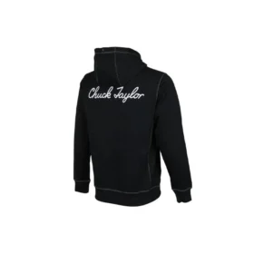 Estampado com letras desportivo preto