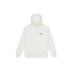Estampado com letras, estilo desportivo para casal, amarelo creme