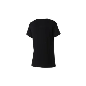 Estampado Desportivo Manga Curta Preto