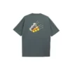 Fotos Camiseta de manga curta Unissexo Cinza
