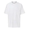FW20 Estilo para casal com gola redonda e manga curta “Branco”