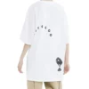 FW20 Estilo para casal com gola redonda e manga curta “Branco”