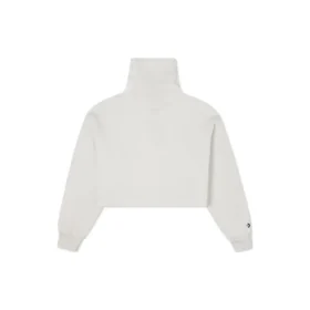 HIGH NECK MOCK Crew Branco CREAM