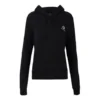 Hoodie com Chevron de Estrelas Bordadas Tamanhos Ásia “Preto”