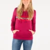 Hoodie com Estampado “Love the Progress” Tamanhos Ásia “Vermelho”