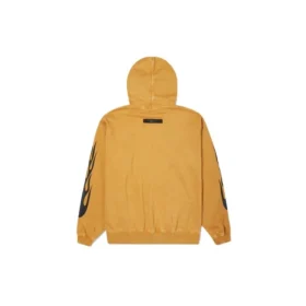 Hoodie com gráfico desbotado Cloud Washed pronto para o campo, tamanhos asiáticos “Trigo” Hoodie com gráfico desbotado Cloud Washed pronto para o campo, tamanhos asiáticos “Trigo”
