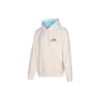 Hoodie com gráfico Rainbow Cloud Tamanhos asiáticos “Egret”