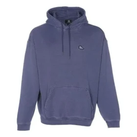 Hoodie com patch de ténis de corte largo Tamanhos asiáticos “Azul” Hoodie com patch de ténis de corte largo Tamanhos asiáticos “Azul”