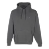 Hoodie com patch de ténis de corte largo Tamanhos asiáticos “Preto Cinza”