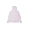 Hoodie de cor sólida com bordado Roxo