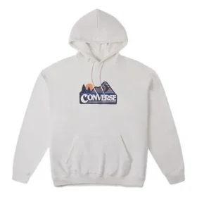 Hoodie OS Heavyweight com logótipo em relevo, tamanhos asiáticos “Branco”