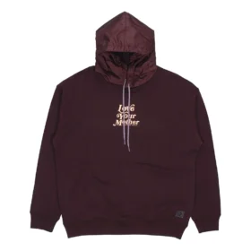 Hoodie Renew Retro Tamanhos asiáticos “Borgonha”