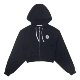 Hoodie Retro Chuck com fecho completo Tamanhos asiáticos “Preto”