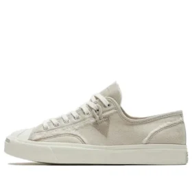 Jack Purcell em couro com forro de pele sintética “Rosa/Branco”