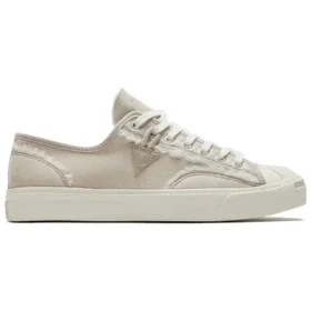 Jack Purcell em couro com forro de pele sintética “Rosa/Branco”
