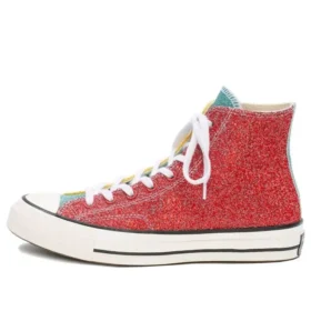 JW Anderson x Chuck 70 Hi “Glitter Pack – Cherry Sulphur”