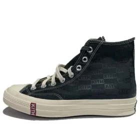 Kith x Chuck 70 High “Black Monogram”