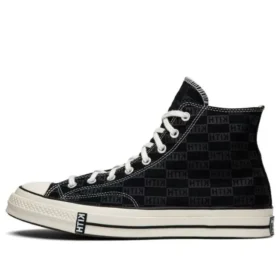 Kith x Chuck 70 High “Black Monogram”
