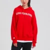 Love The Progress 2.0 Camisola com capuz oversized Tamanhos asiáticos “Vermelho”