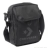 Mala de ombro transversal Poly Color “Preto”