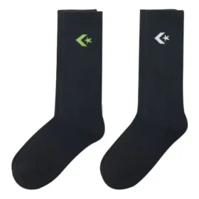 Meias Core Twin Pack Crew “Black”