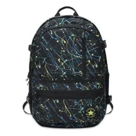 Mochila com Estampado Straight Edge “Preto”