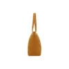 Mochila de lona “Renew Life” “A vida é demasiado curta para desperdiçar” “Castanho”