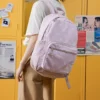 Mochila Go 2 com Padrão “Rosa Claro”