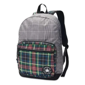 Mochila Go 2 Patch Plaid “Cinza”