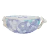 Mochila leve tipo sling “Branco Roxo”