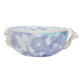 Mochila leve tipo sling “Branco Roxo”