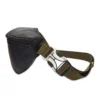 Mochila tipo sling acolchoada “Preto”